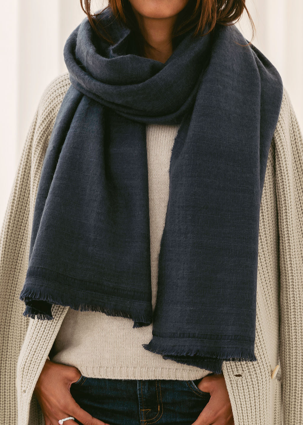 SIMRAN Cashmere-Seide