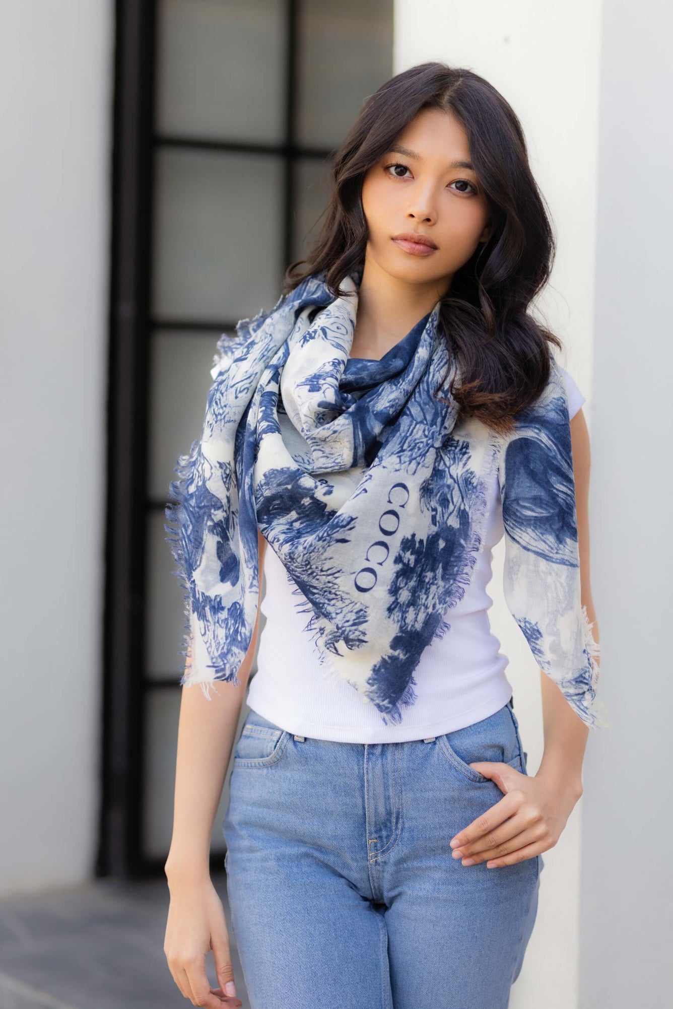 TOILE DE JOUY -Blue