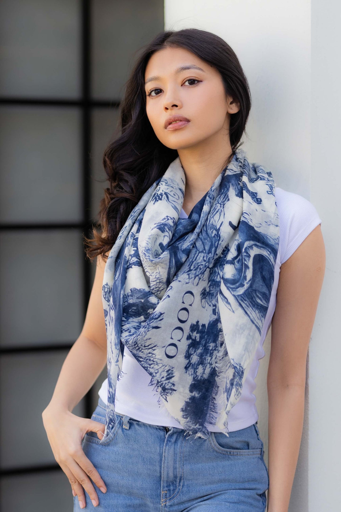 TOILE DE JOUY -Blue