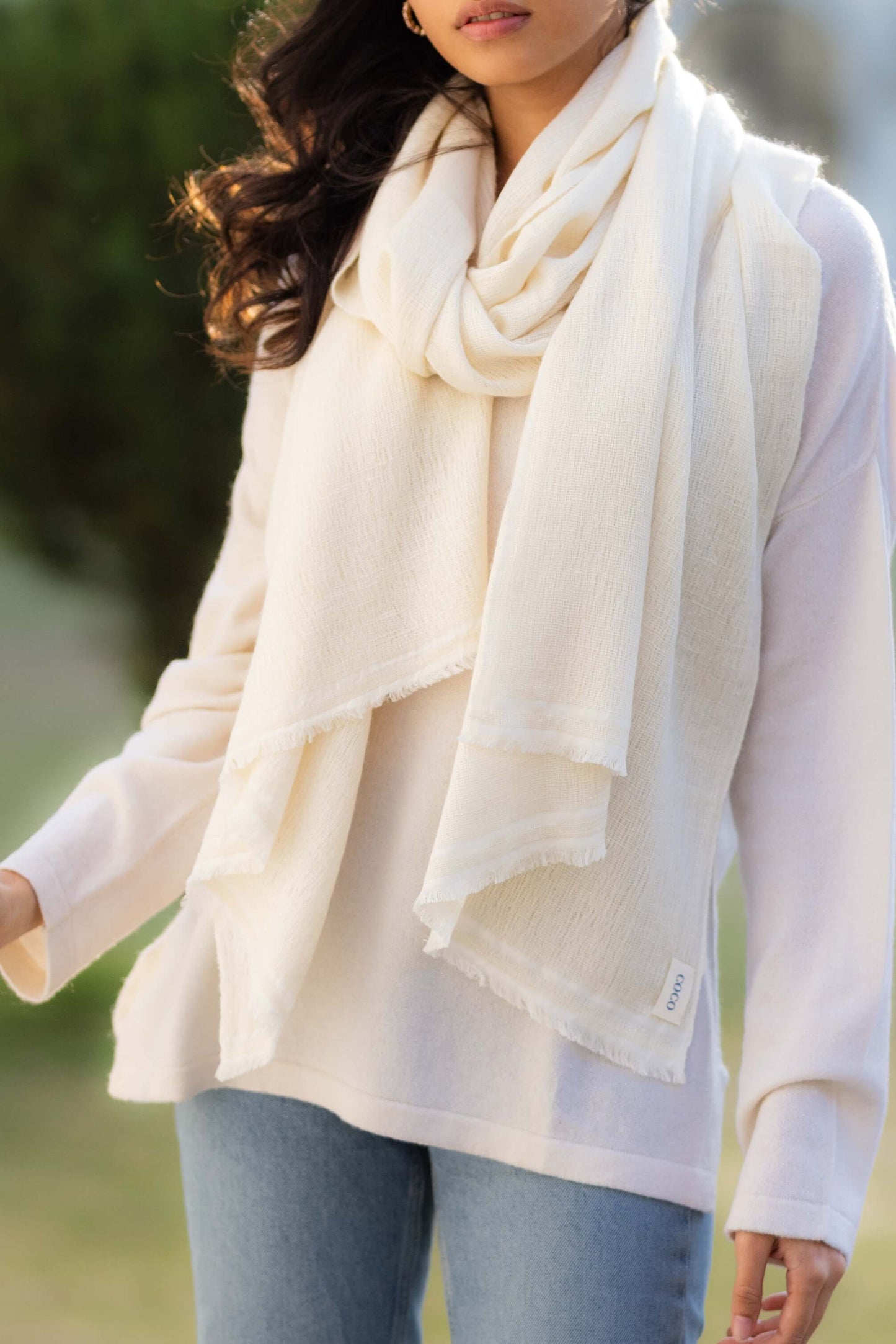 SIMRAN Cashmere-Seide